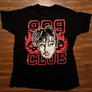 JUICE WRLD T-SHIRT - XL // 999 CLUB Rap Music Artist Tee Shirt World Rare